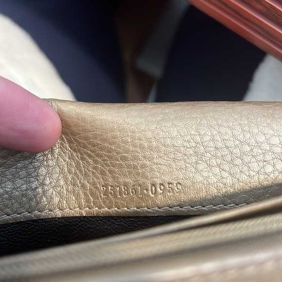 Gucci Leather Long Wallet - Gold - Picture 8 of 8